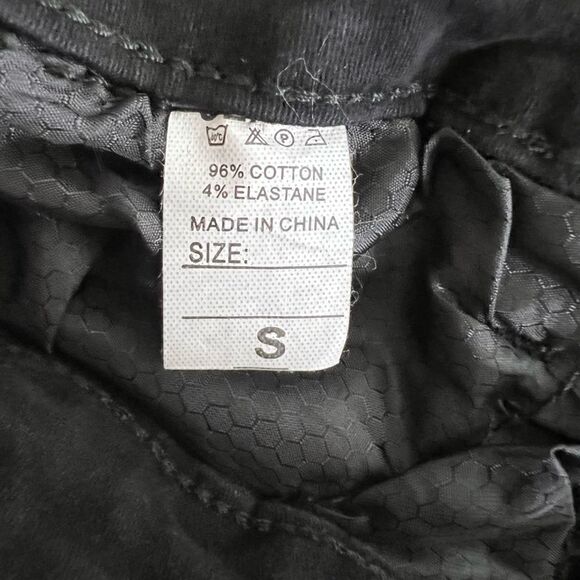 Moto Ankle Zipper Pant Black Small NWT - Picture 5 of 7